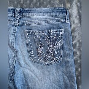Wrangler Light Blue Jeans with Embroidered Pocket